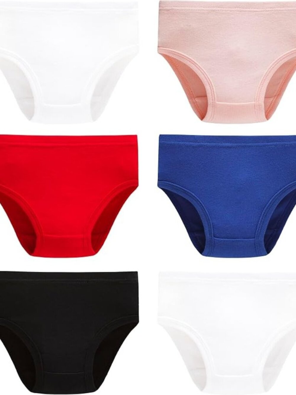Family Feeling Girl’s 100% Cotton Underwear 
Comfortable & Breathable Panties